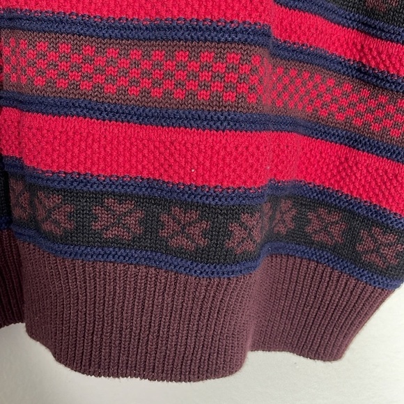 Vintage Men's Guess U.S. 100% Cotton Knit Crew Neck Y2K Sweater Size Medium - Picture 5 of 8